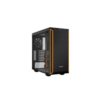 be quiet! Pure Base 600 Window Midi Tower Black, Orange