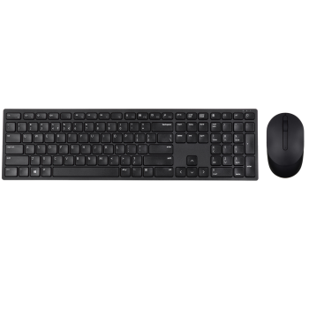 DELL KM5221W keyboard RF Wireless QWERTY US International Black