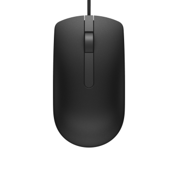 DELL MS116 mouse Ambidextrous USB Type-A Optical 1000 DPI