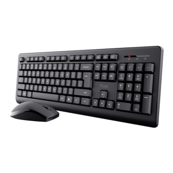 Trust Primo keyboard Mouse included Universal RF Wireless QWERTY US English Black
