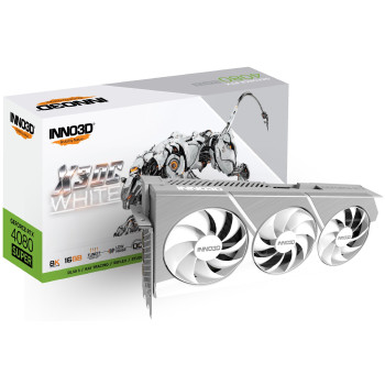 Inno3D GEFORCE RTX 4080 SUPER X3 OC WHITE NVIDIA 16 GB GDDR6X