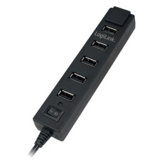 7-Ports Hub USB 2.0 with on / off switch