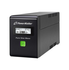 UPS line-interactive 600VA 2X PL 230V, pure sine wave, RJ11 45 IN OUT, USB, LCD