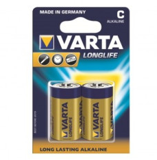 Alkaline batteries R14 2pcs. longlife