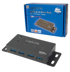 USB 3.0 HUB, 4-Port, Metal housing 