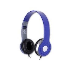 CITY blue stere o headphone with microp