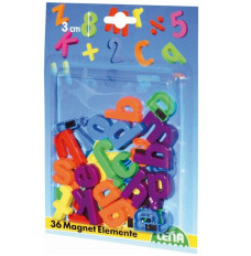Magnetic letters small 36 pcs.