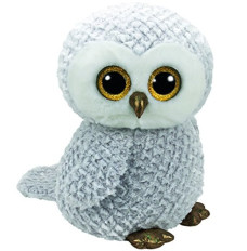 Mascot Beanie Boos Owlette - white owl 42 cm