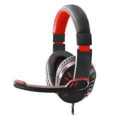 GAMING HEADSET CROW RED