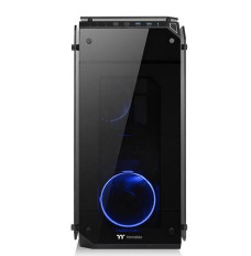 View 71 Riing Tempered Glass - Black 