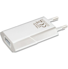 Slim USB charger 230V - 5V 1A white