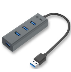 USB 3.0 Metal 4-portowy pasywny HUB USB, 4x port USB 3.0