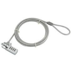 Security cable for Notebook locks 4-digit combination