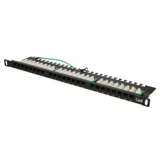 Patchpanel 24 ports 0.5U CAT6 UTP