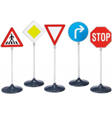Large road signs, 5 pieces
