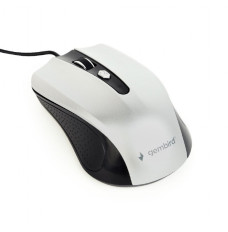 Optical mouse USB black-silver