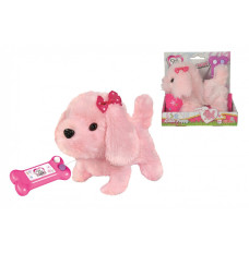 Mascot Chi Chi Love Sweet puppy, for cable, pink, 17 cm