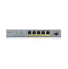 Przełącznik zarządzalny GS1350-6HP CCTV PoE LR 60W 802.3BT