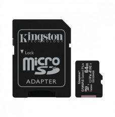 Karta pamięci microSD  64GB Canvas Select Plus 100MB/s Adapter 