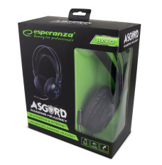 Stereo gaming headphones with microphone asgard