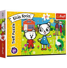 Puzzle 30 elements The Adventures of Kicia Kocia