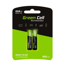 Rechargeable Batteries 2x AAA HR03 800mAh