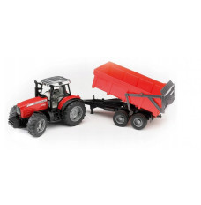 Bruder Massey Ferguson Tractor with trailer