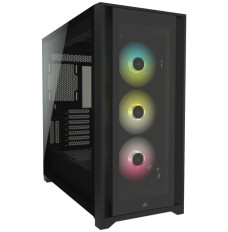 Case iCUE 5000X RGB TG Mid Tower BLACK