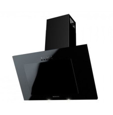 Vertical 2 50 black Chimney Hood