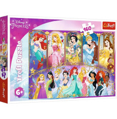 Puzzle 160 elements Portraits of Princesses