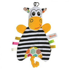 Cuudly toy contrasting puppet Zebra