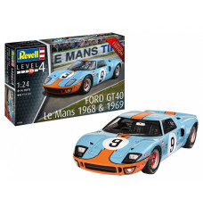 Plastic model Car 1 24 Ford GT 40 Le Mans 1968