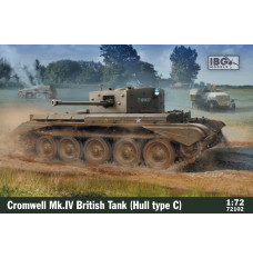 Plastic model Cromwell Mk.IV British Tank (Hull Type C)