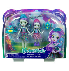 Dolls Enchantimals Patter and Piera Peacock dolls sisters