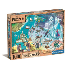 Puzzle 1000 elements Story Maps Frozen