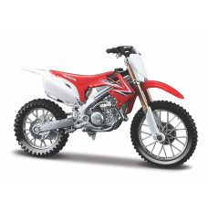 Model motorbike Honda CRF 450R with a stand 1 18