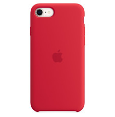 Silicone case for iPhonea SE - (PRODUCT)RED