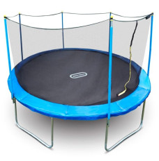 Garden trampoline with a net 450cm