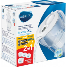 Filtering jug 3.5l Marella XL white + 4 Maxtra + Pure Performance cartridges