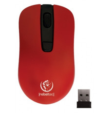 Optical wireless mouse Rebeltec STAR red