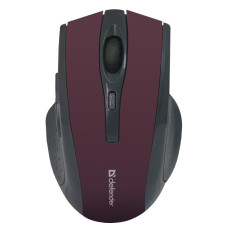 Wireless mouse Accura MM-665 RF 1600dpi 6P burgundy