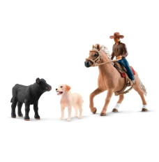 Wild West Cowboy Adventures figurine set