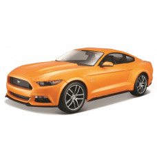 Composite model Ford Mustang GT 2015 orange 1 24