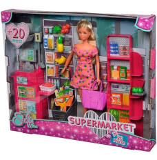 Doll Steffi Love in the supermarket