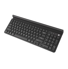 Keyboard Felimare US bluetooth + 2.4GHz Slim, phone tablet holder black