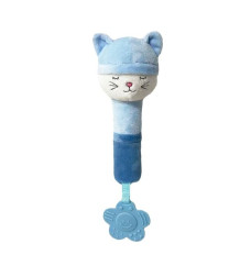 Toy with sound Sleeping Cat 17 cm