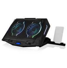 Laptop Cooling Stand CF21 RGB SILENT FAN Black