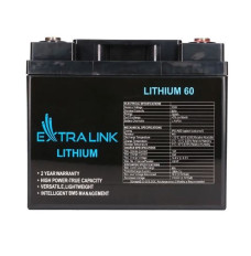 Battery LiFePO4 60AH 12.8V BMS EX.30448