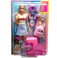 Barbie Malibu doll on the go
