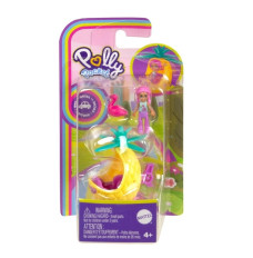 Figures set Polly Pocket Pollyville Helicopter Pineapple